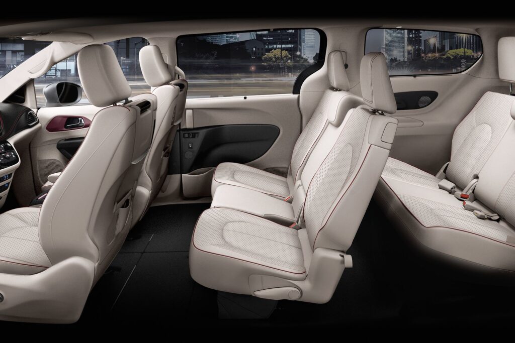 Interior Space in Chrysler Pacifica