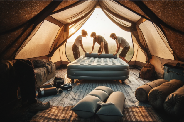 Tips for Fitting an Air Mattress in a 4-Person Tent