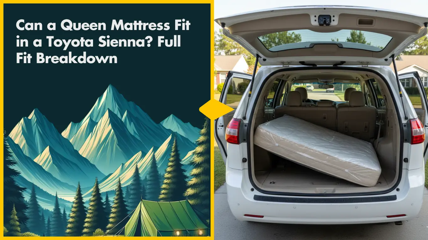 Can a Queen Mattress Fit in a Toyota Sienna? Full Fit Breakdown