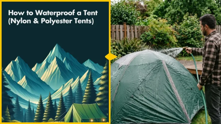 How to Waterproof a Tent (Nylon & Polyester Tents)