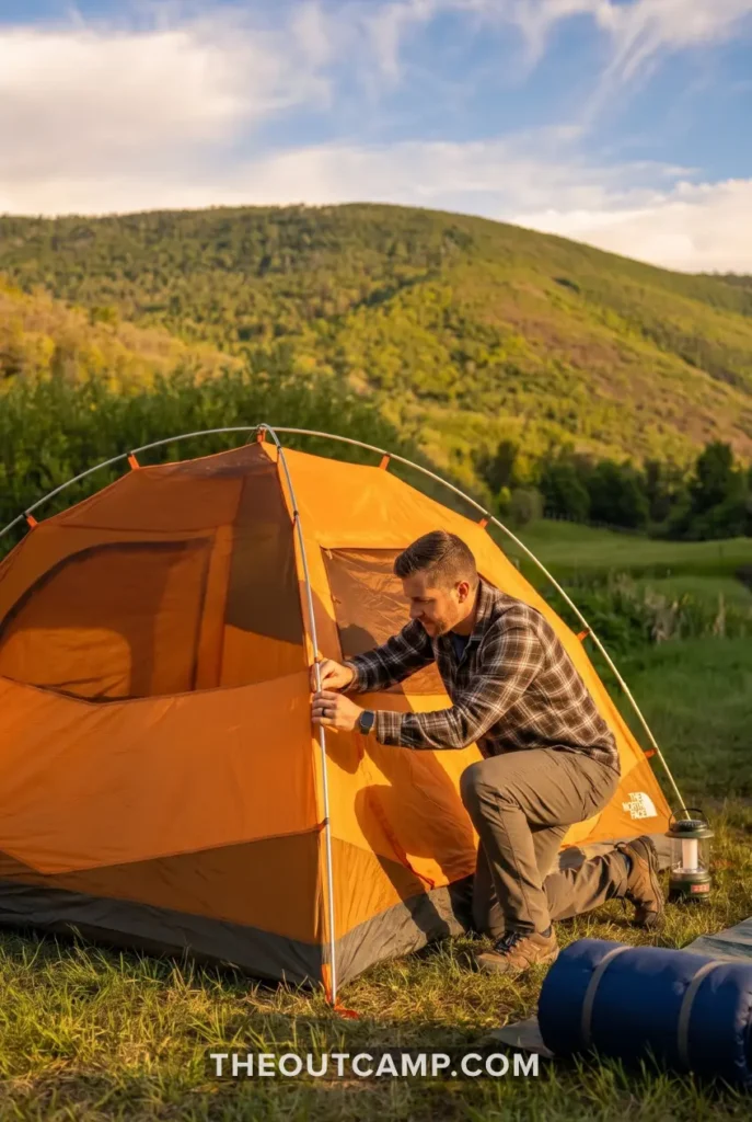 Best 4 Person Tent for Car Camping: 6 Proven Picks (2026) The North Face Wawona 4 Camping Tent Specs- best-overall-4-person-tent-campsite
